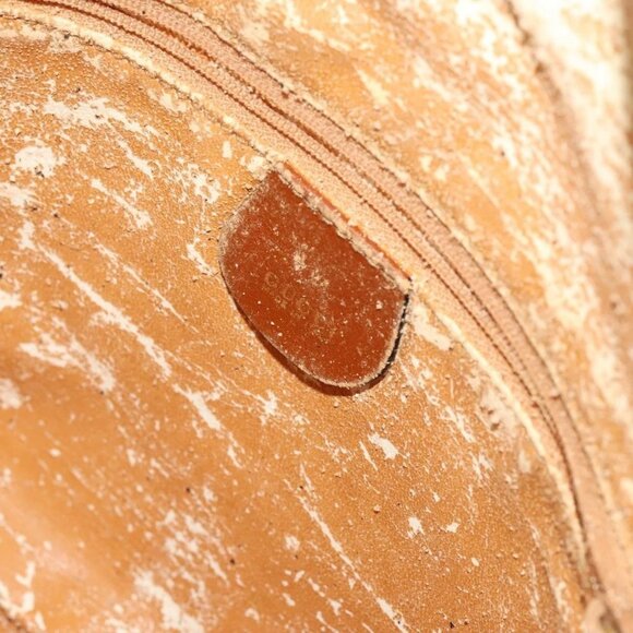 GUCCI Bamboo Hand Bag Leather 2way Brown Gold - Picture 13 of 16